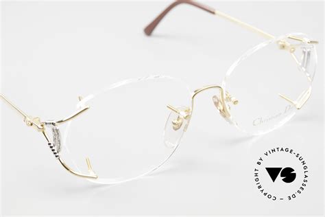 dior rimless eyeglasses